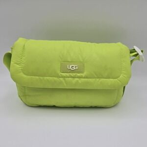 UGG Dalton Crossbody Bag Purse Bright Lime Green (Pre-owned)